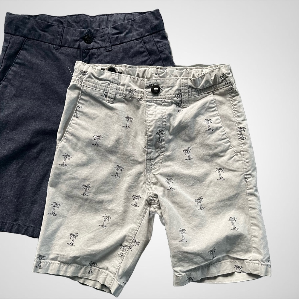 Zoo York Kids 2 pairs of Shorts Gray and Blue